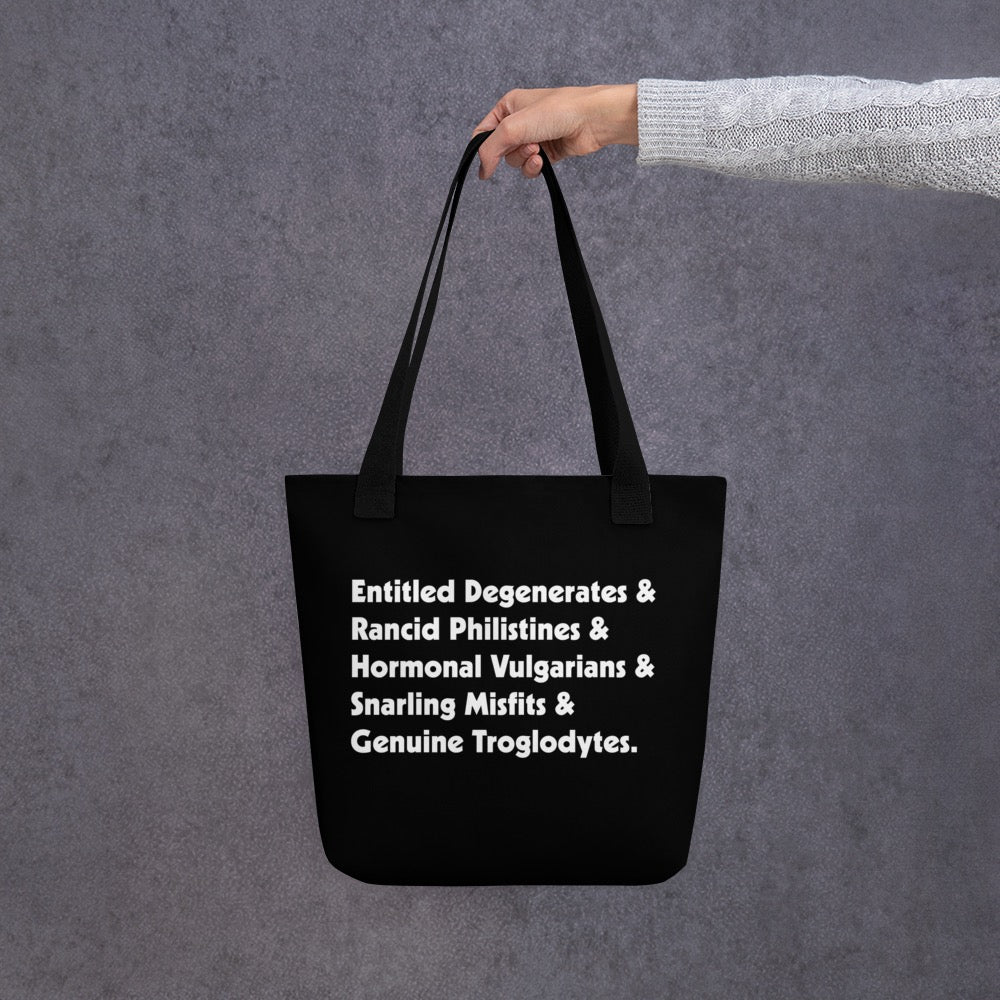 The Holdovers Insult Ampersand Tote Bag