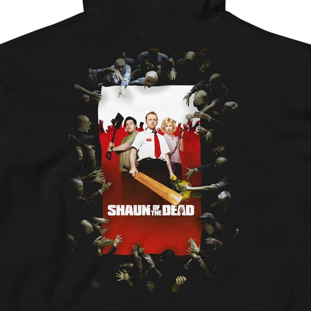 Shaun of the Dead Key Art Hoodie